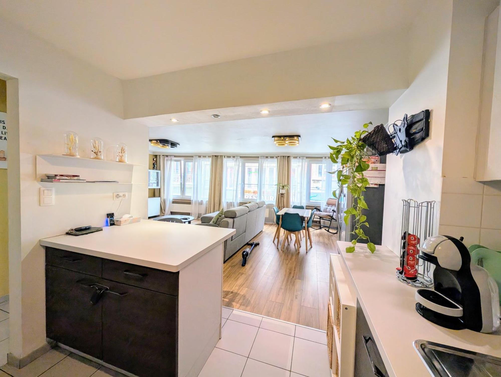 Superbe Appartement Dans Le Centre De Mons - Arivee Autonome Exterior photo